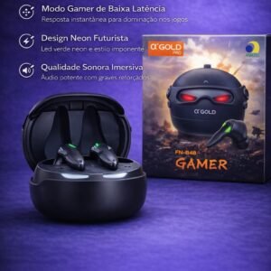 Fone de Ouvido Gamer α’GOLD Pro FN-B48
