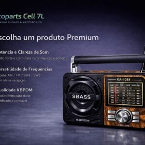 Rádio Portátil KBPOM KA-1088